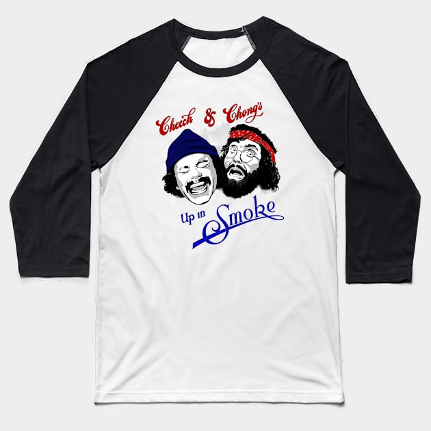 cheech chong Baseball T-Shirt by sukaarta